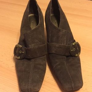 Barely worn brown bootie